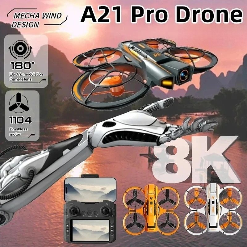 Drone Photogrammetry - Oryginalny dron A21 Pro 4K Professional
