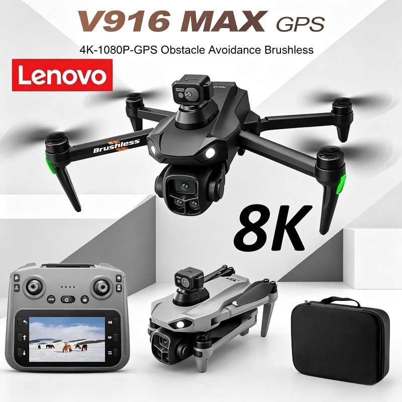 Drone Surveying - Profesjonalny dron Lenovo V916MAX 8K HD