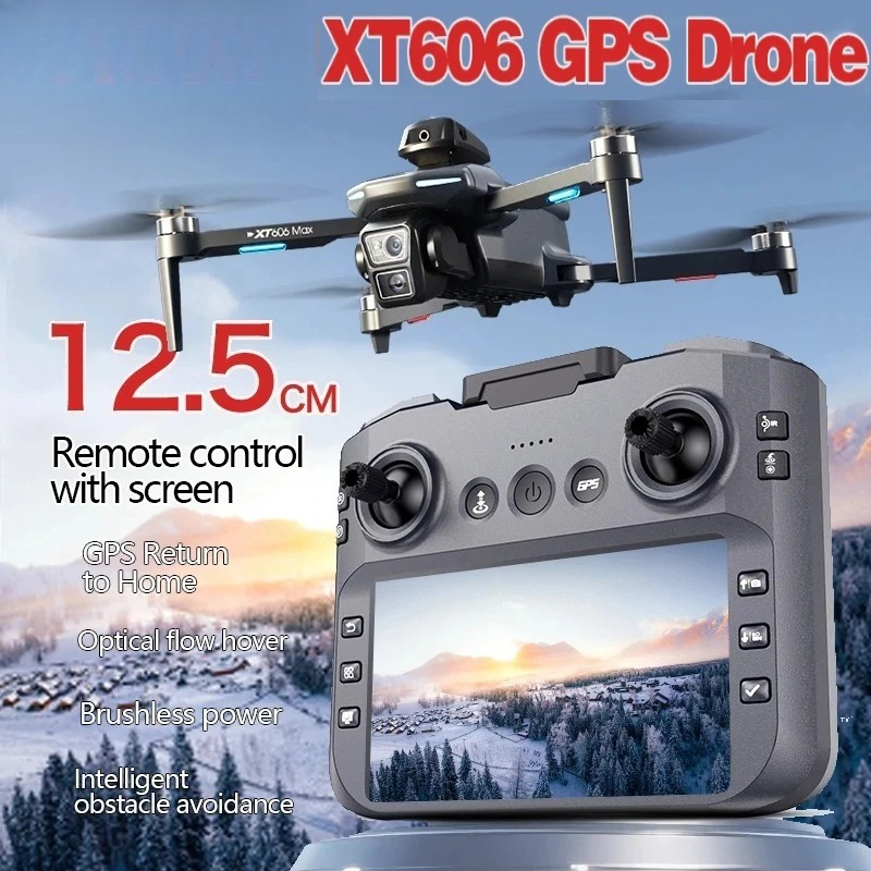 Drone Surveying - Oryginalny dron XT606 MAX GPS z