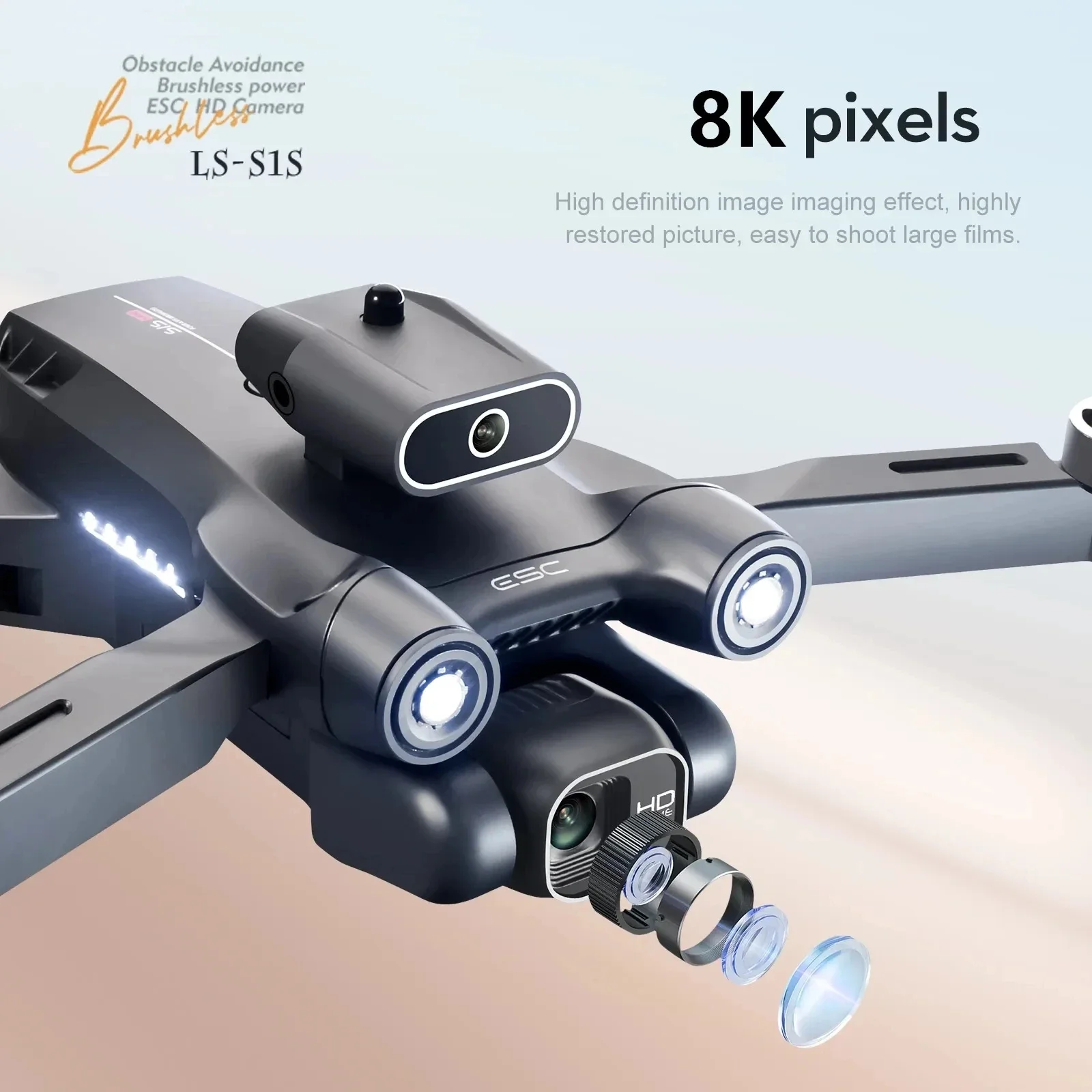 Nowy S1S 5G GPS Drone Camera 8 – Drone Cinematic recenzja i cena