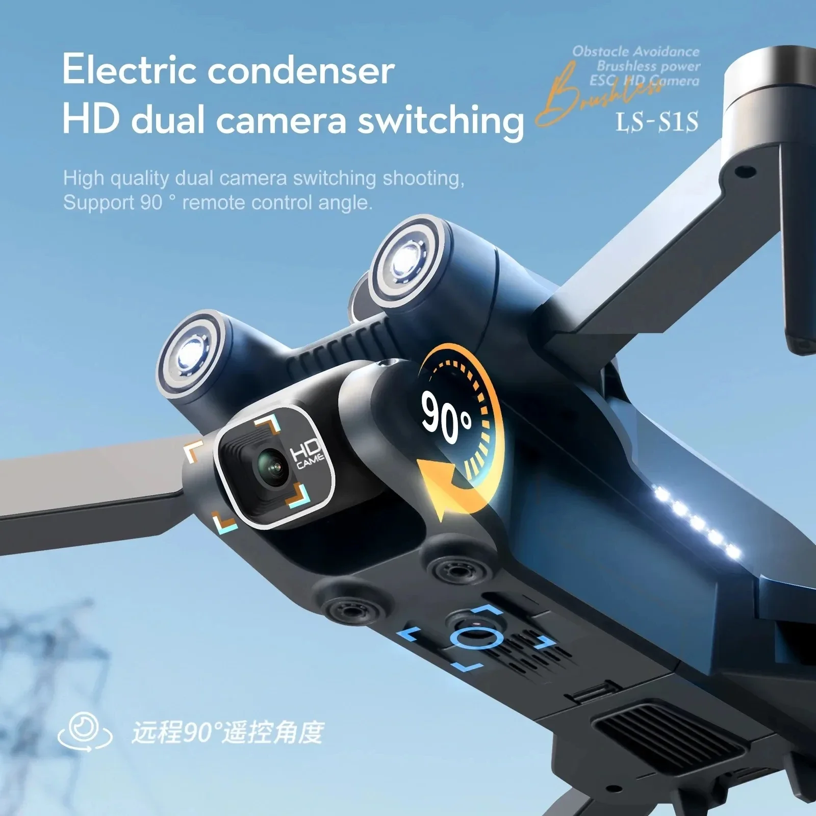 Nowy S1S 5G GPS Drone Camera 8 – Drone Cinematic recenzja i cena