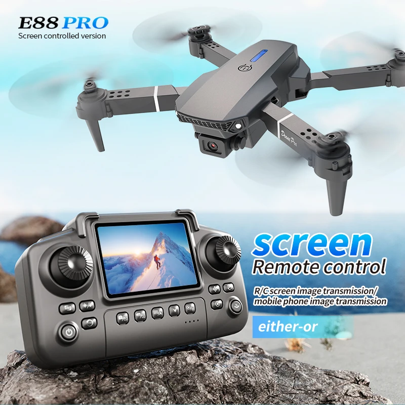 Profesjonalny dron E88 PRO z e – Drone Cinematic recenzja i cena