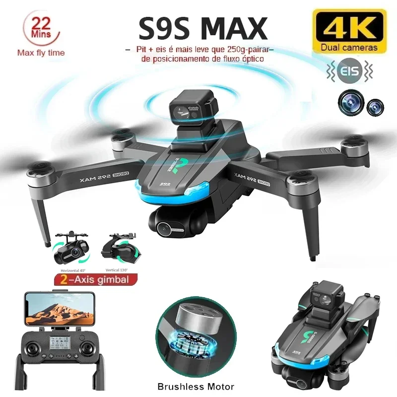 NOWOŚĆ S9S MAX MINI Drone 4K 2 – Drone Cinematic recenzja i cena