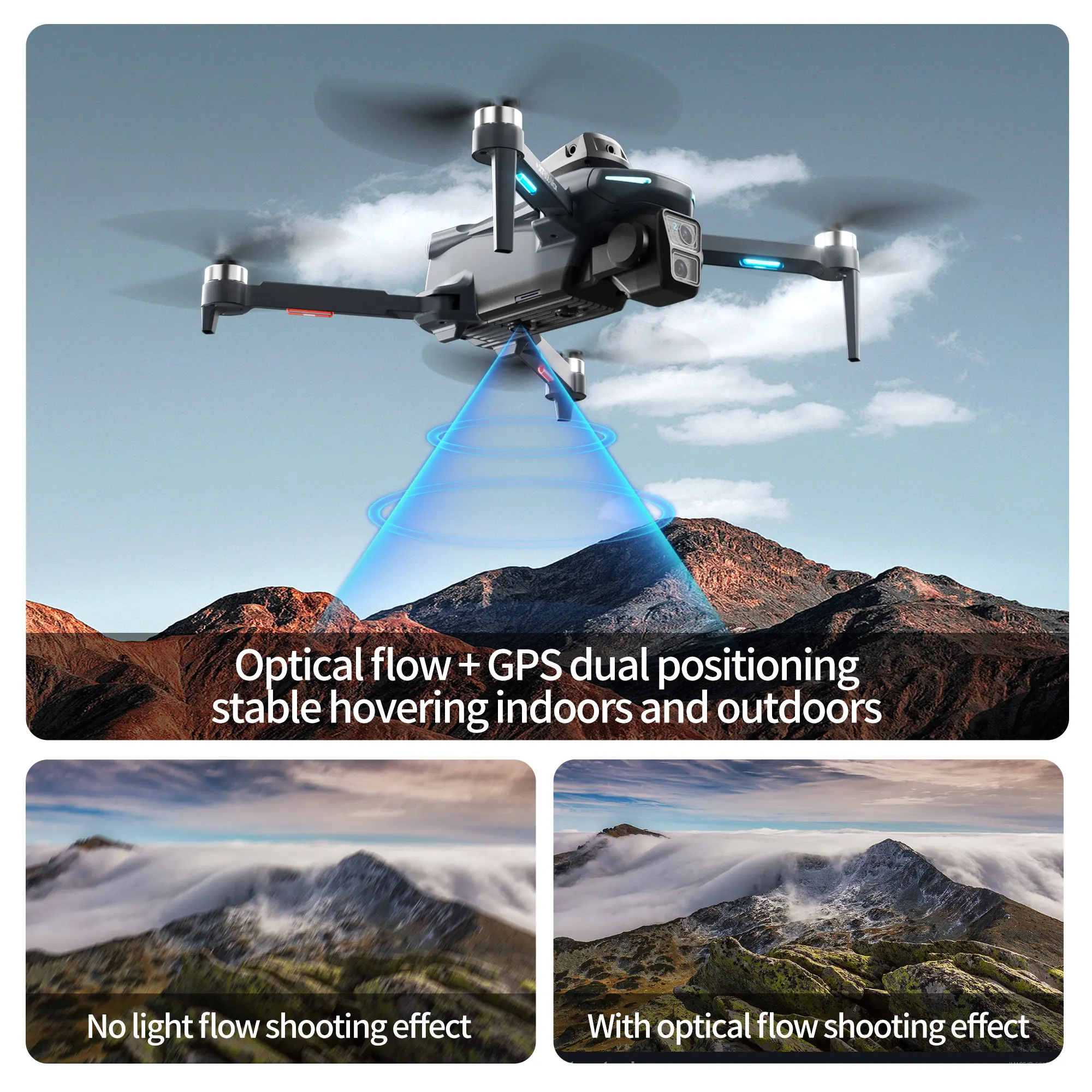 Oryginalny dron XT606 MAX GPS  – Drone Surveying recenzja i cena