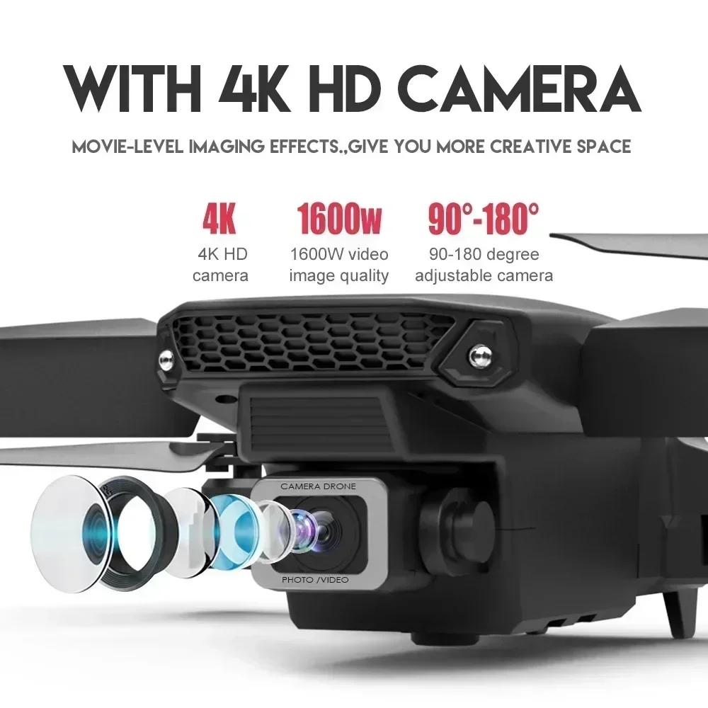 E88 Pro WIFI FPV Drone Wide An – Drone Cinematic recenzja i cena