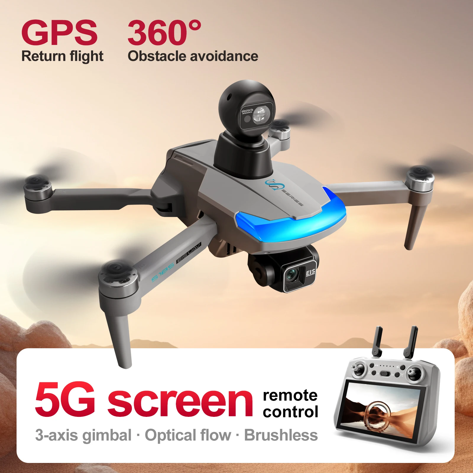 S185 Profesjonalny dron 2.7K H – Drone Photogrammetry recenzja i cena