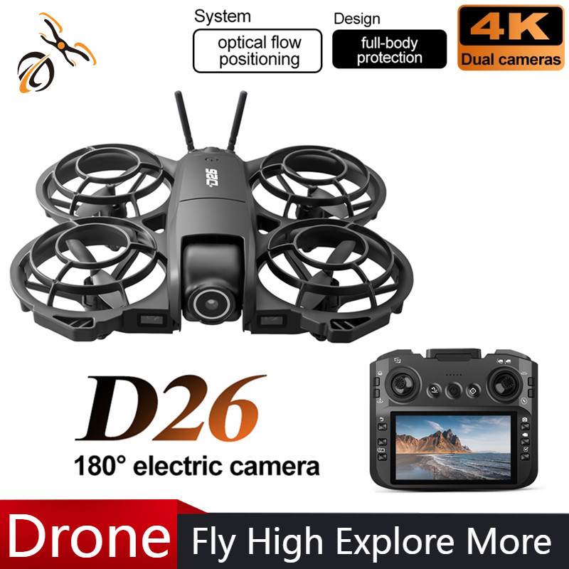 Dron D26 4K Aerial HD 180 °    – Drone Cinematic recenzja i cena