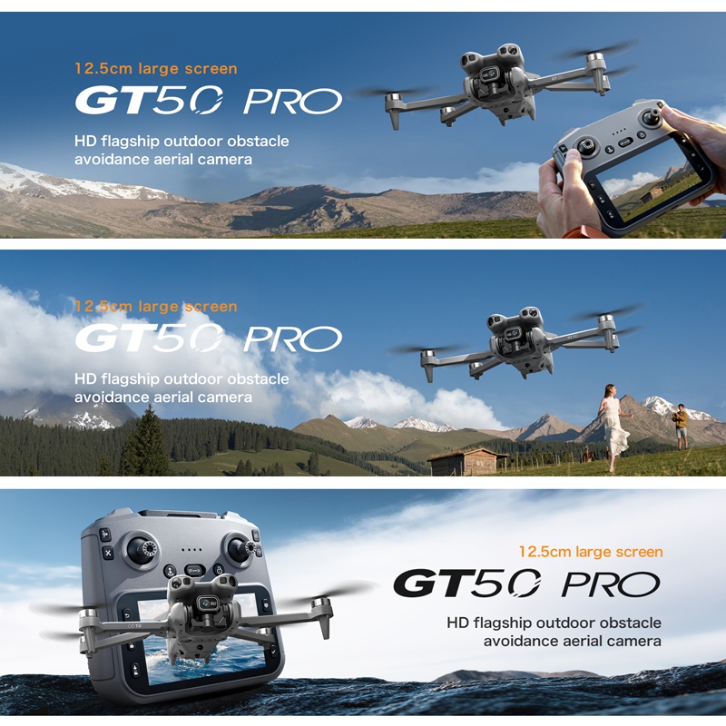 Mini Dron GT50 z Podwójną Kame – Drone Cinematic recenzja i cena