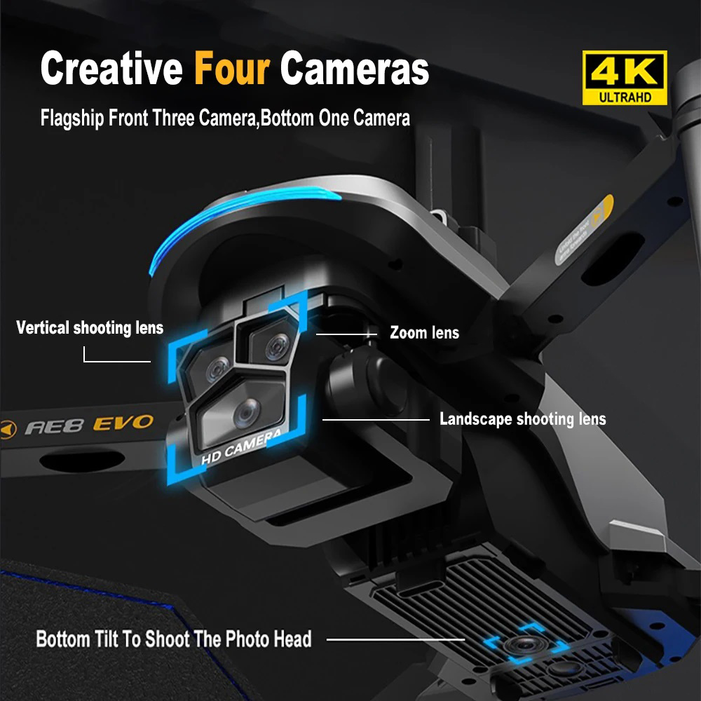 Dron AE8 EVO GPS 8K Profesjona – Drone Surveying recenzja i cena